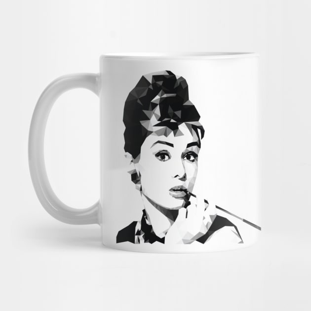 audrey hepburn by gazonula